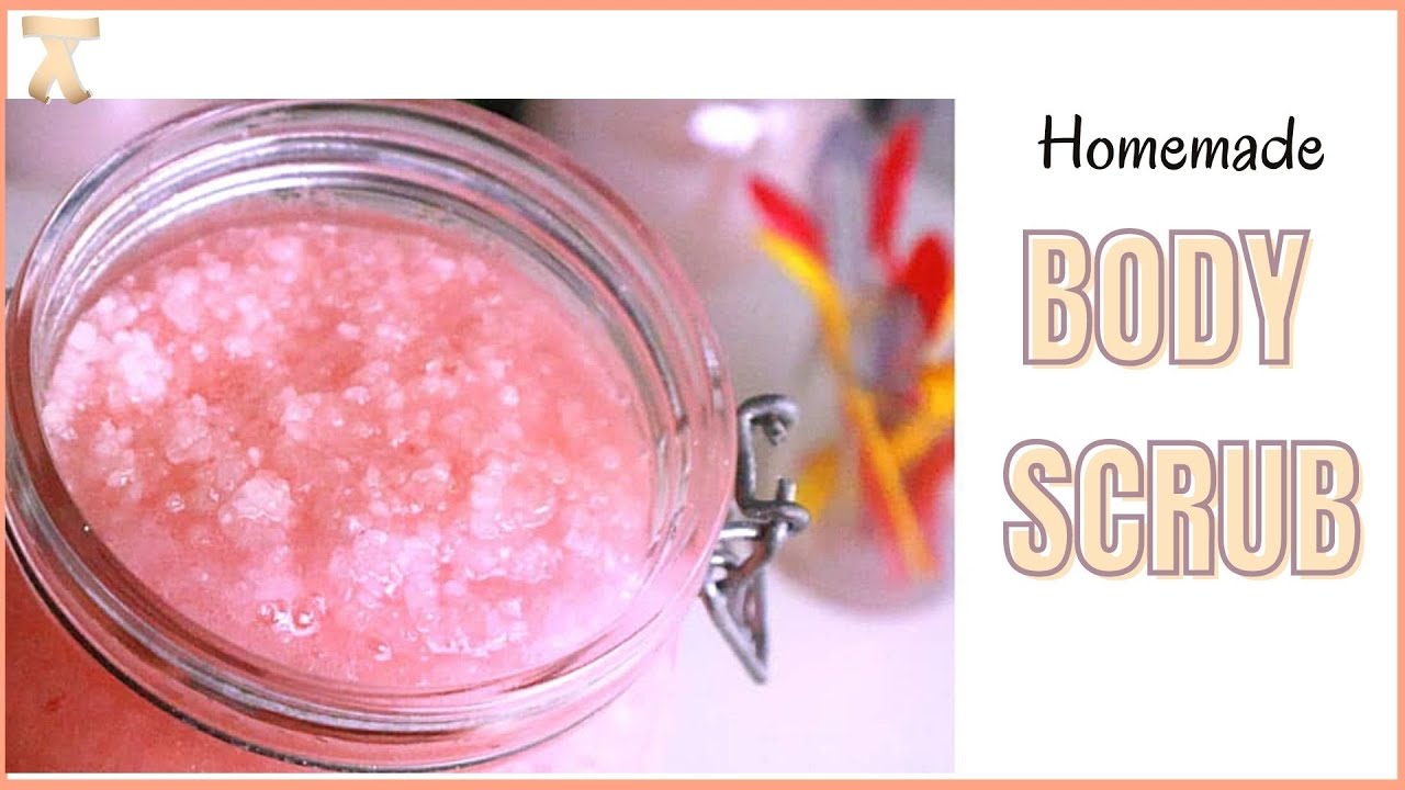 DIY GLOW BODY SCRUB FOR A PERFECT GLOWING SKIN DIY BODY SCRUB YouTube