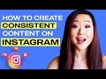 How to Create Consistent Content for Instagram 2020 (Create ONE MONTH of content in ONE DAY!)