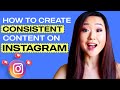 How to Create Consistent Content for Instagram 2020 Create ONE MONTH of content in ONE DAY!