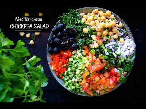 Mediterranean Chickpea Salad