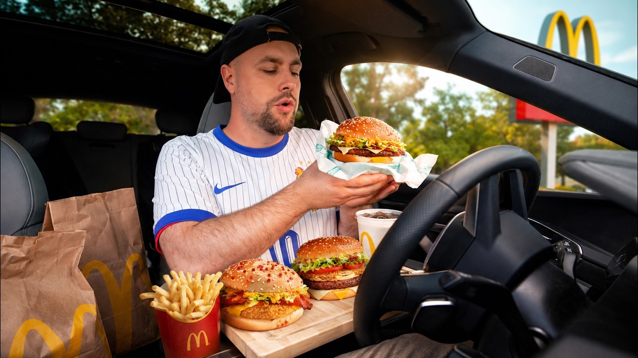 Je me fais un énorme McDo dans la voiture (nouveautés de l’été !)