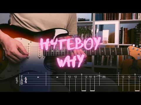 h4teboy - why / Сover / Guitar Tab / Tutorial / Lesson