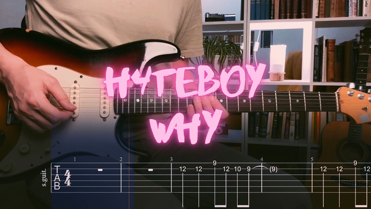 h4teboy - why / Сover / Guitar Tab / Tutorial / Lesson