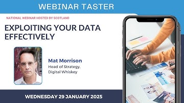 PM Forum taster: Exploiting your data effectively