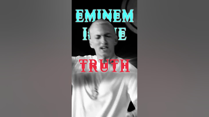EMINEM WILL ALWAYS GET RECOGNIZED BY TRUE MCS! 🚨