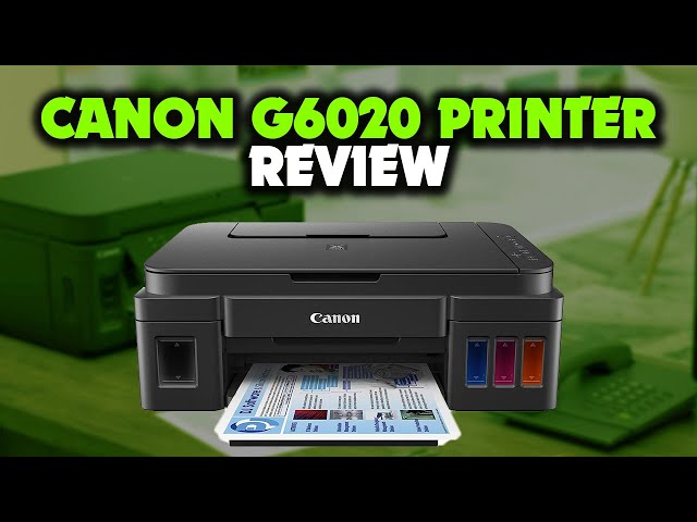 Canon G6020 PIXMA Wireless MegaTank All-In-One Printer