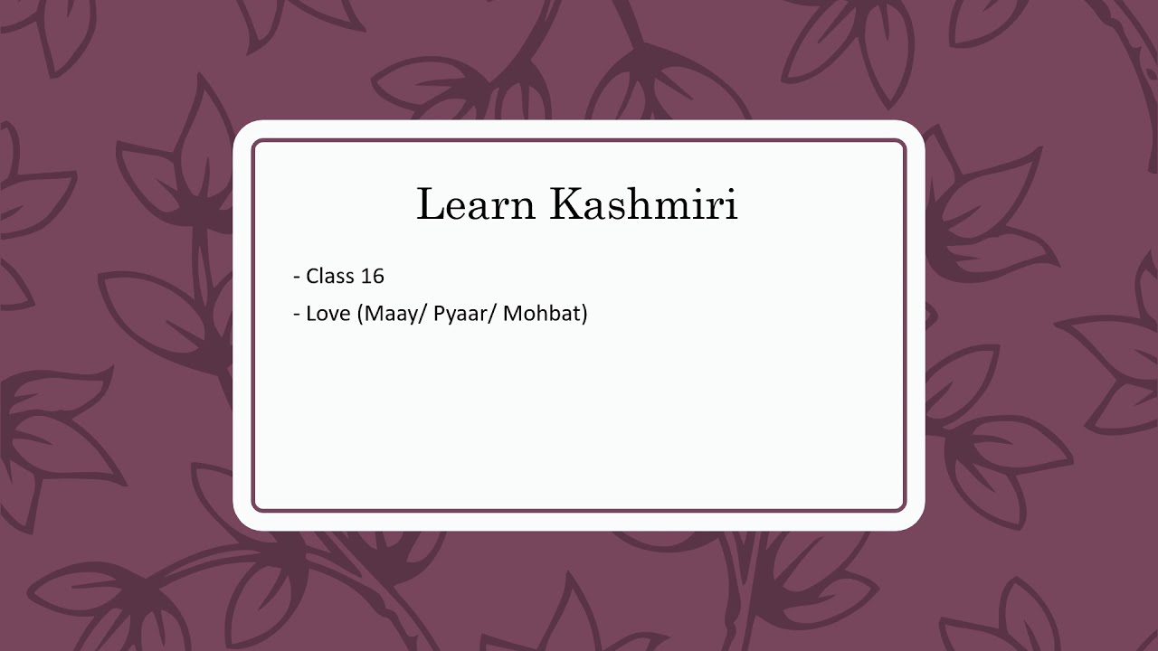 solved】How to write numbers in kashmiri - How.co