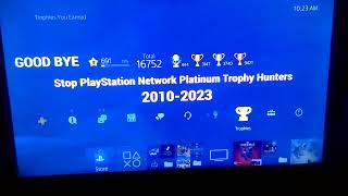 Good bye PlayStation Network on My Account Management in 2023