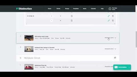 Checking your clients program check-in stats and results on PT Distinction V3