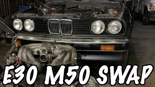 E30 PROJECT (EPISODE 1)- TAKING OUT THE M20