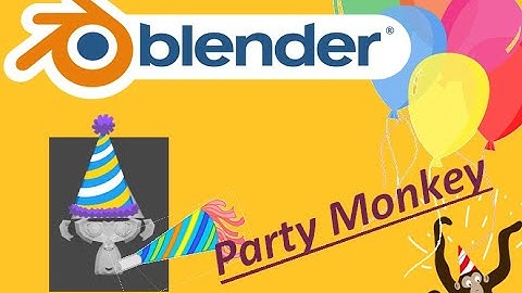 Blender -  Party monkey