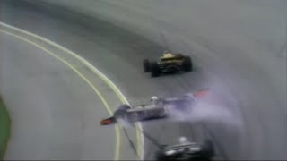Pancho Carter High Speed Spin 1974 INDY500 *Live Coverage*