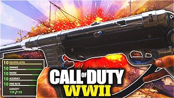 BUFFED EPIC MP40 is INSANE AFTER UPDATE on COD WW2! NEW Best EPIC MP40 Class is UNSTOPPABLE COD WW2!