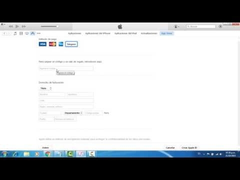Como crear cuenta de iTunes ID Apple Gratis sin registrar Tarjeta de Credito