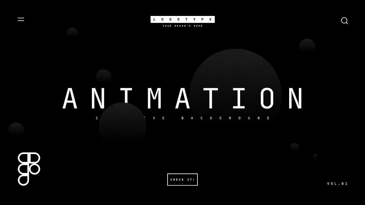 Stylish Black Abstract Background Part 2 Animation in Figma | Tutorial ...