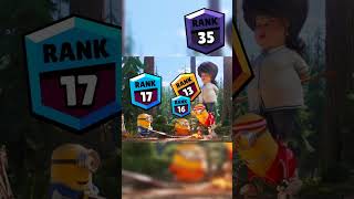 Brawl Stars Minions Rank Up 35 #Shorts