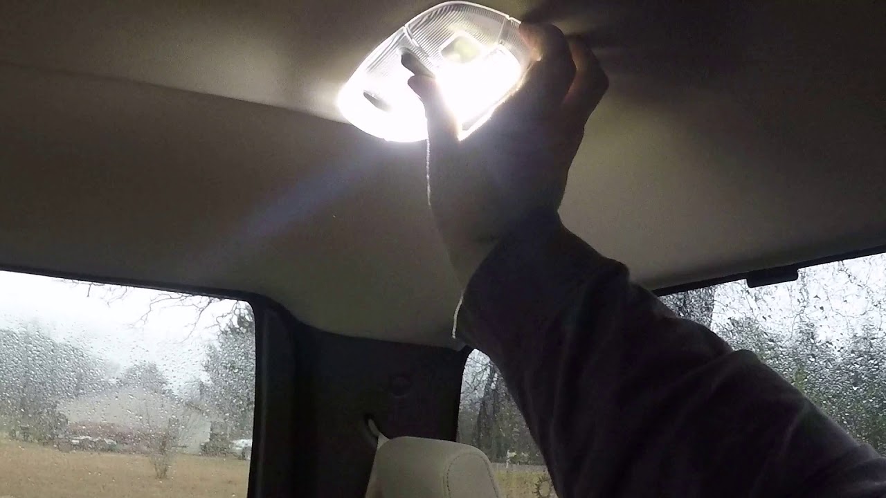 LED INTERIOR LIGHT INSTALL 2009-2014 F150 - YouTube