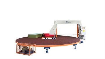 LDT-YP Horizontal Carousel Foam Cutting Machine