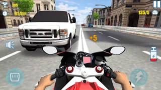 Moto Speed : Traffic Racer Highway Bike Riding 3D - Gameplay Android game screenshot 2