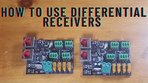 How to use smart differential receivers with Falcon controllers