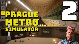 Moderní simulátor pražského metra | praguemetrosim gameplay | Rozjíždíme druhou trasu!