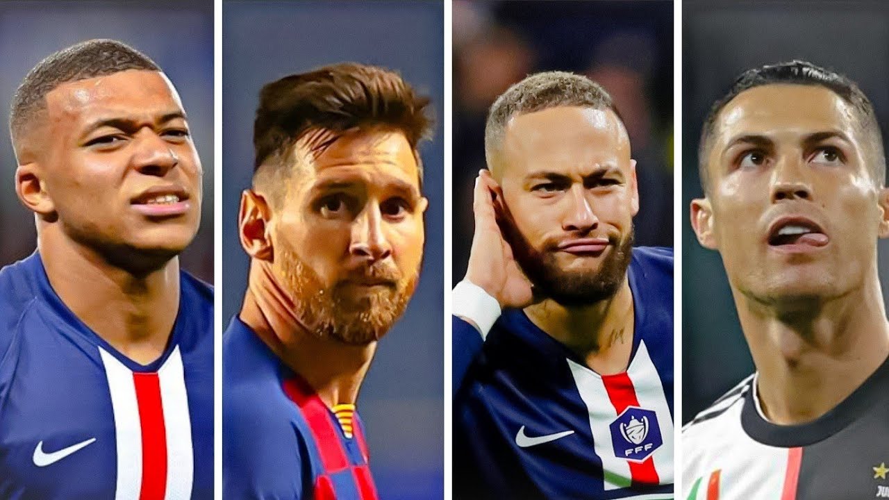 Ronaldo Bailando Vs Messi Mi Gente Vs Neymar Taki Taki Vs Mbappe ...