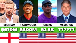 Richest Athletes In The World 2022 (Michael Jordan, Tiger Woods, David Beckham) by Luxury Comparison 105 views 1 year ago 1 minute, 27 seconds