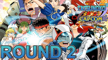 Tatsunoko Vs. Capcom (Wii) Back To Fighters Round 2: Arcade On Hardest [1080p 60fps]