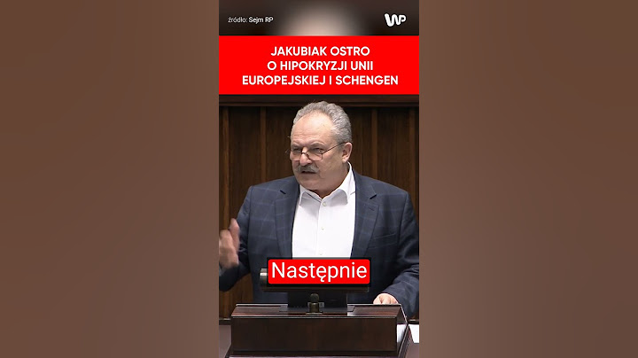 Jakubiak: Jakim hipokrytą trzeba być, żeby coś takiego napisać?