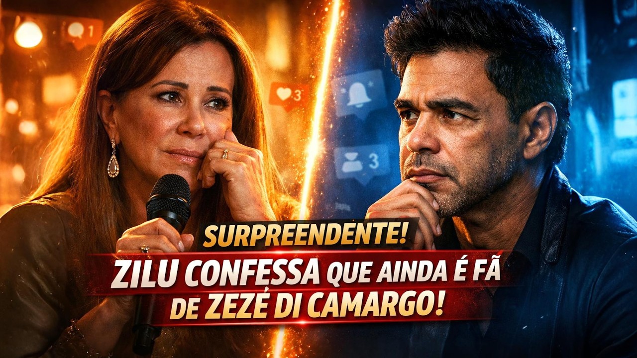 ZILU, EX DE ZEZÉ DI CAMARGO, CONFESSA QUE AINDA É FÃ DO CANTOR!