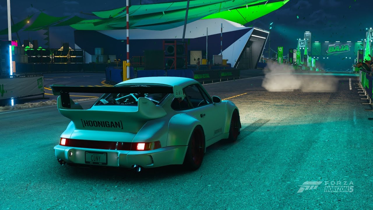 Forza Horizon 5 Rauh Welt Porsche Hoonigan Rauh Welt Begrif Porsche 911 Turbo 1991 Forza Horizon 5 - YouTube