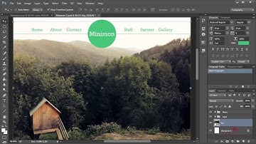 Membuat Template Website Dengan Photoshop Part 3 - Banner