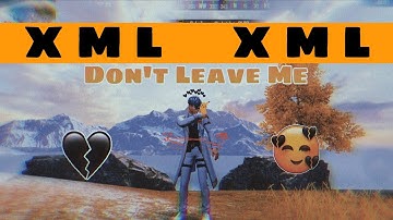 Tujh bin nahi lagda ji nahi lagta hai | Xml | Free Fire | TikTok Trend ❤️