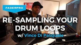 AUDIO SURGERY w/ DRUM LOOPS IN LOGIC PRO X | Vince Di Pasquale