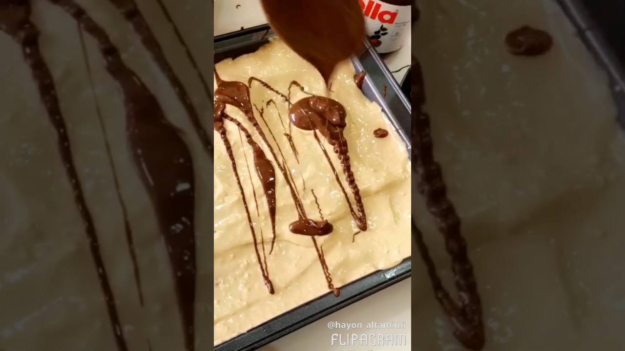 الحلا العسكريمي بطعم النسكافيه والنوتيلا .. هياء التميمي