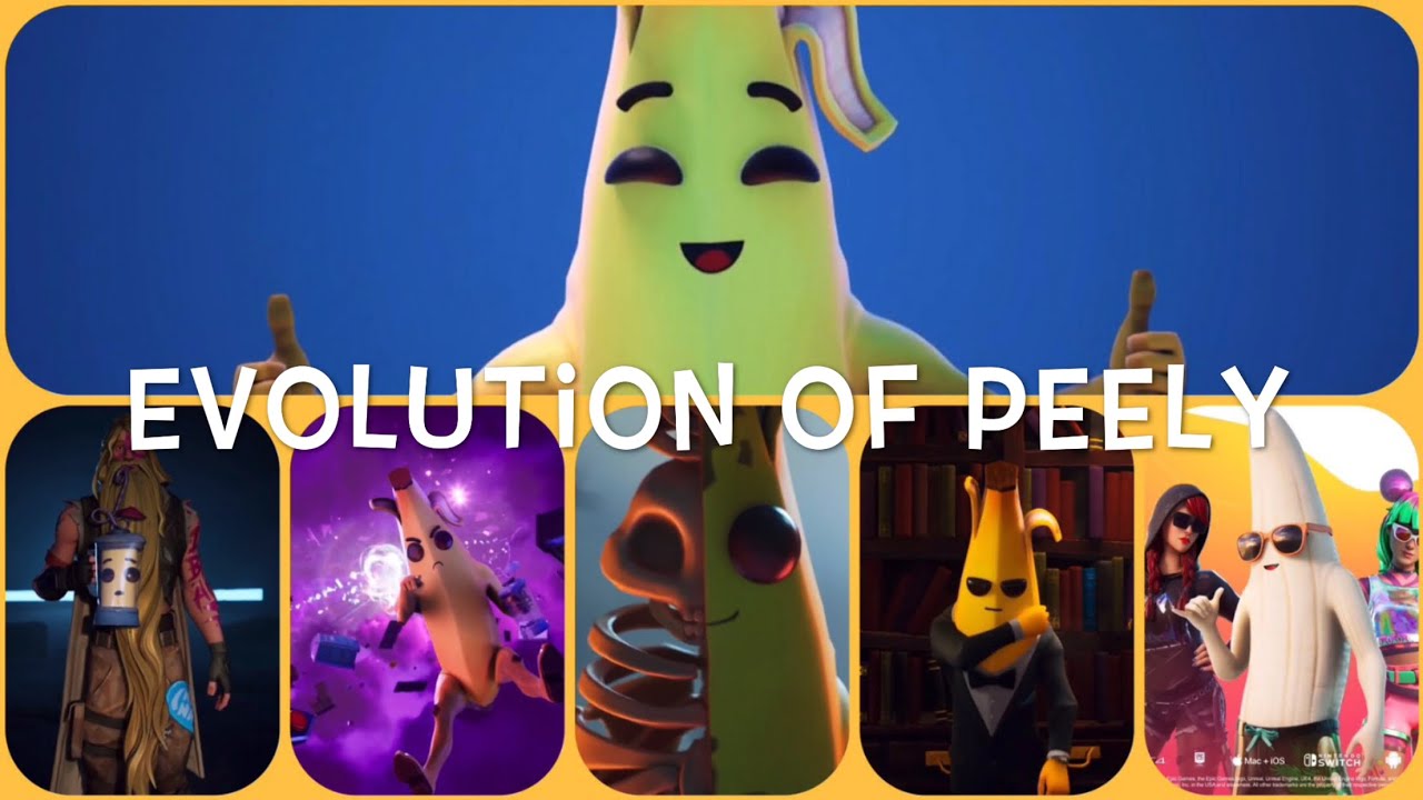 The Evolution Of Peely In Fortnite Battle Royale Season 8 13 Youtube Peely Fortnite Ad Seson 8 Peely Fortnite Ad Seson 8 The Evolution Of Peely In Fortnite Battle Royale Season 8 13 Youtube
