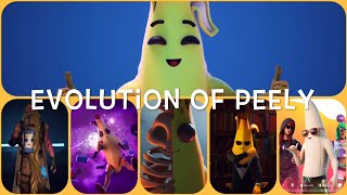 The Evolution Of Peely In Fortnite Battle Royale (Season 8 - 13)