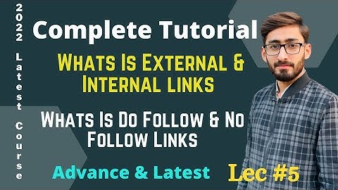What is Do Follow & No Follow Link | External & Internal Links | GBOB Full Course | Learn With Zilli