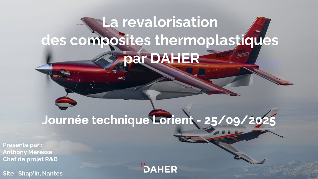 Revalorisation des composites thermoplastiques par Daher