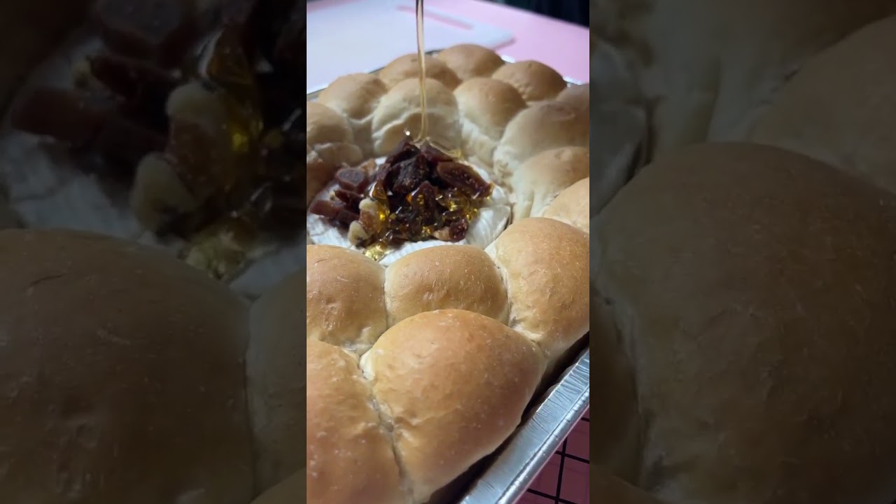 Baked Brie and Fluffy Buns - quick vid