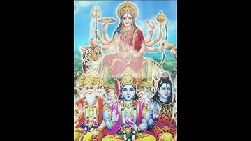 Bramha vishnu mahesh🔱 jai maa durga🙏video status