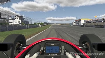 iRacing Tsukuba Circuit - 2000 Full Formula Vee (Dry) Track Guide (Hotlap + Telemetry)