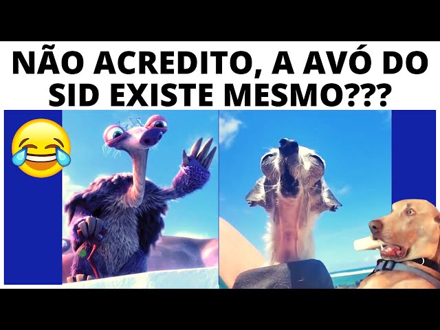 😂 MEMES NARRADOS  A AVÓ DO SID EXISTE ? 