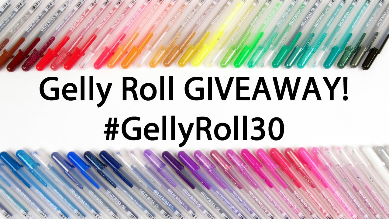 Gelly Roll Metallic Color Chart