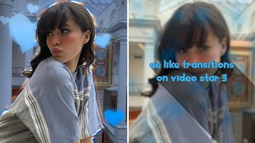 ae like transitions on video star 3 / tutorial