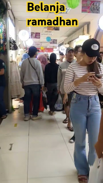 belanja ramadhan dilitle Bangkok tanah Abang...#belanjaramdhan