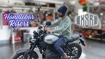 Game-Changer for Yamaha XSR Riders! Best Angled Handlebar Risers Review & Installation