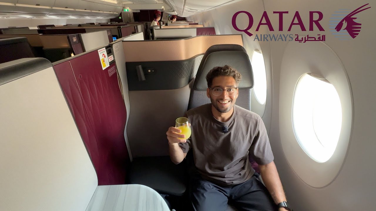 World's Best Business Class - Qatar Airways Qsuite A350
