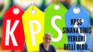 Kpss Sinav Gi̇ri̇ş Yerleri̇ Belli̇ Oldu..sinav Yeri̇ni̇zi̇ Öğreni̇n...