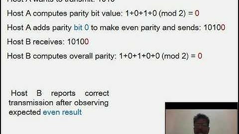 Parity Bits (Computer Networks -DLL Lecture 4)